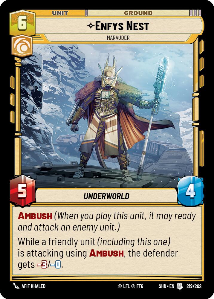 Enfys Nest - Marauder (219/262) (219/262) [Shadows of the Galaxy]