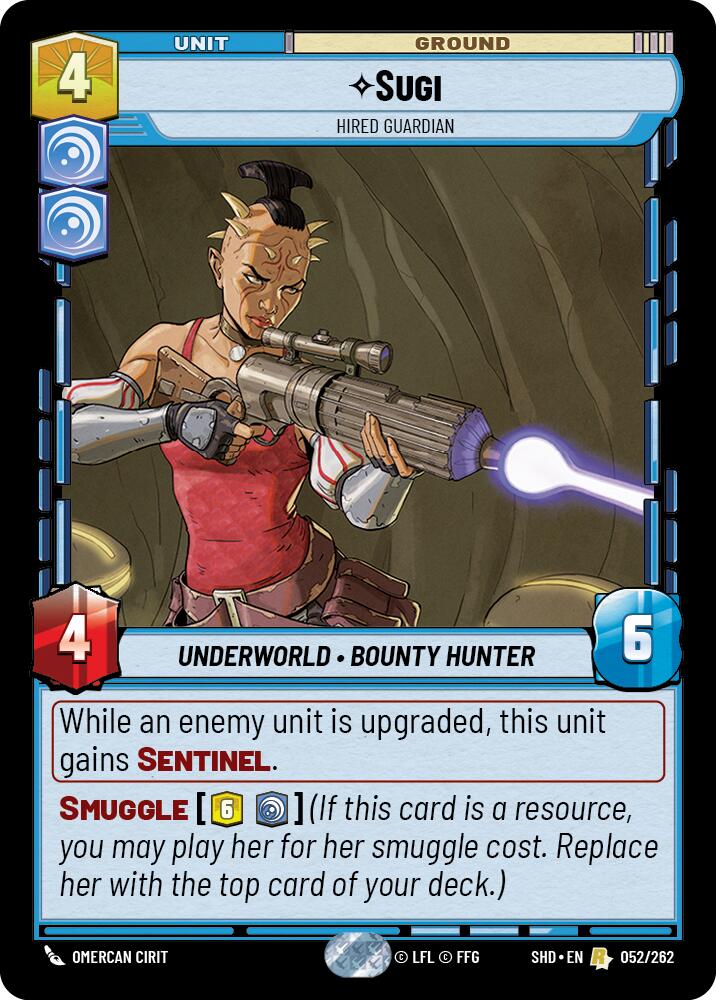 Sugi - Hired Guardian (052/262) (052/262) [Shadows of the Galaxy]