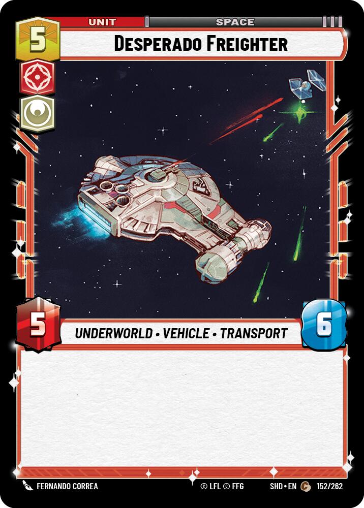 Desperado Freighter (152/262) (152/262) [Shadows of the Galaxy]
