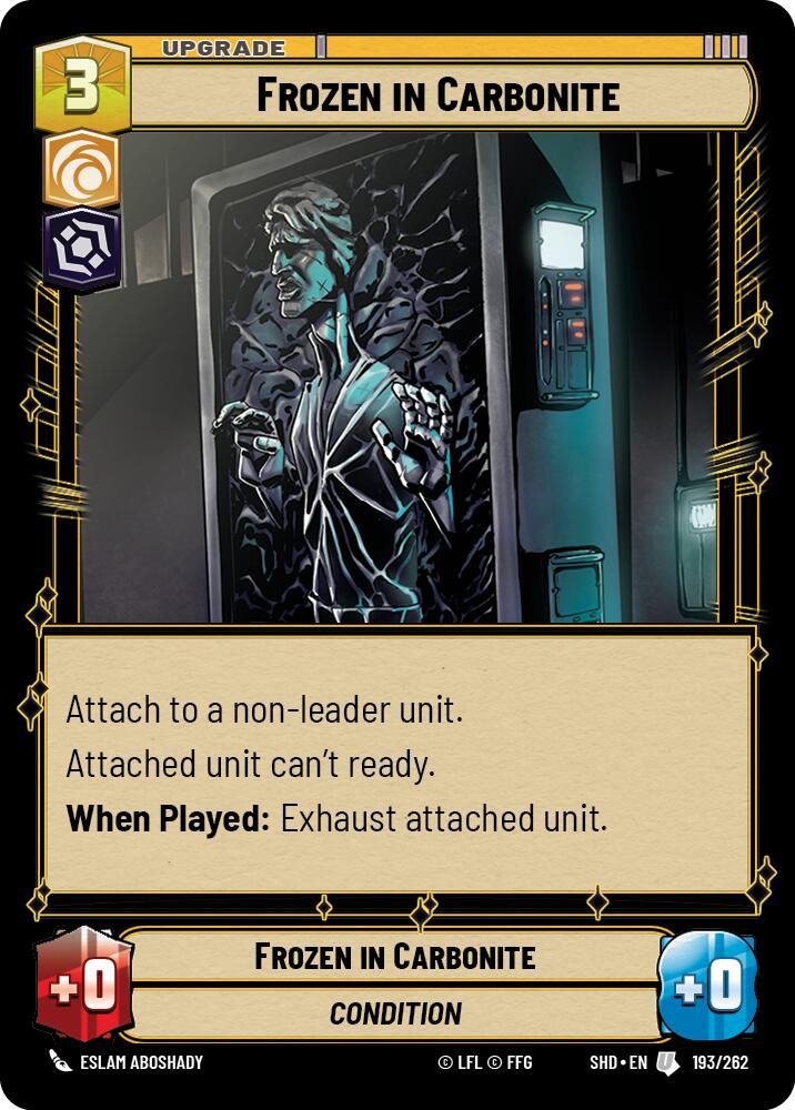 Frozen in Carbonite (193/262) (193/262) [Shadows of the Galaxy]