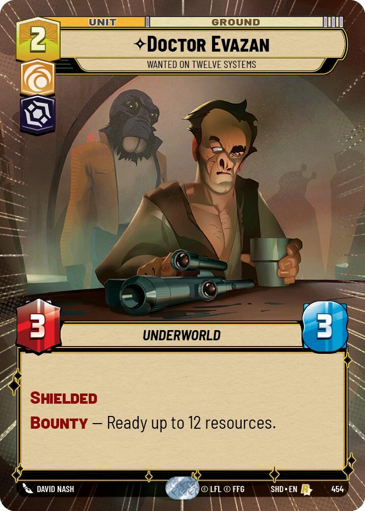Doctor Evazan - Wanted on Twelve Systems (454) (Hyperspace) (454) [Shadows of the Galaxy]