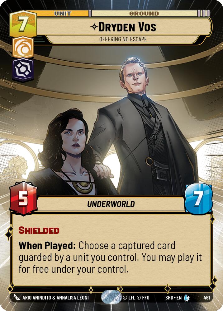 Dryden Vos - Offering No Escape (461) (Hyperspace) (461) [Shadows of the Galaxy]