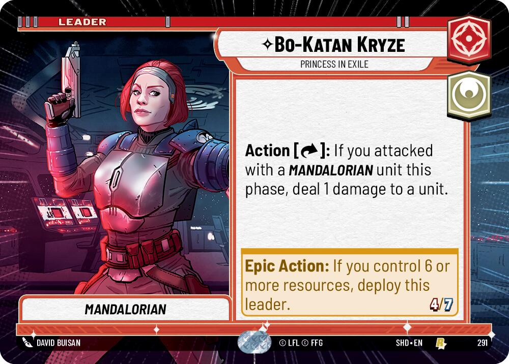 Bo-Katan Kryze - Princess in Exile (291) (Hyperspace) (291) [Shadows of the Galaxy]