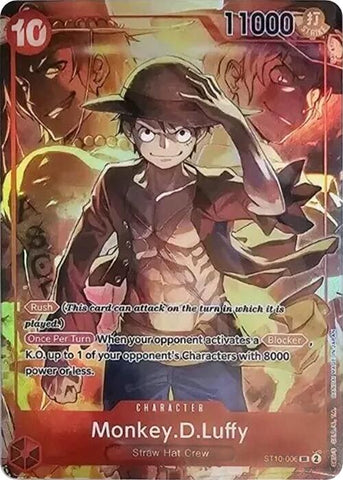 Monkey.D.Luffy (ST10-006) (Treasure Booster Set) [One Piece Promotion Cards]
