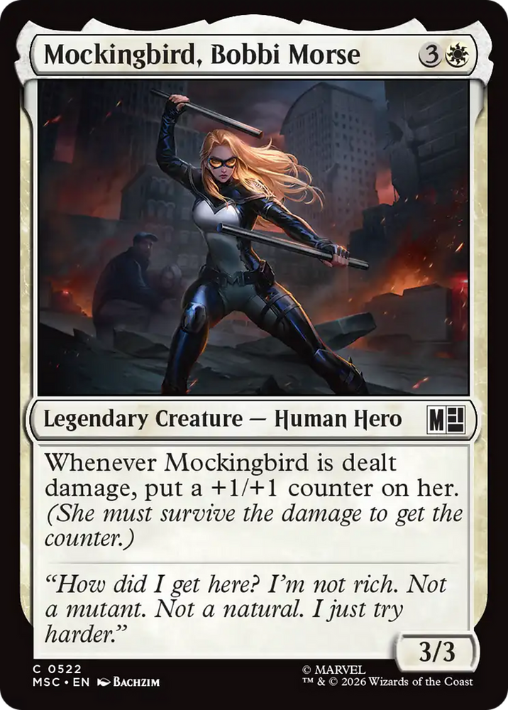 Mockingbird, Bobbi Morse (0522) [Marvel Super Heroes Commander]