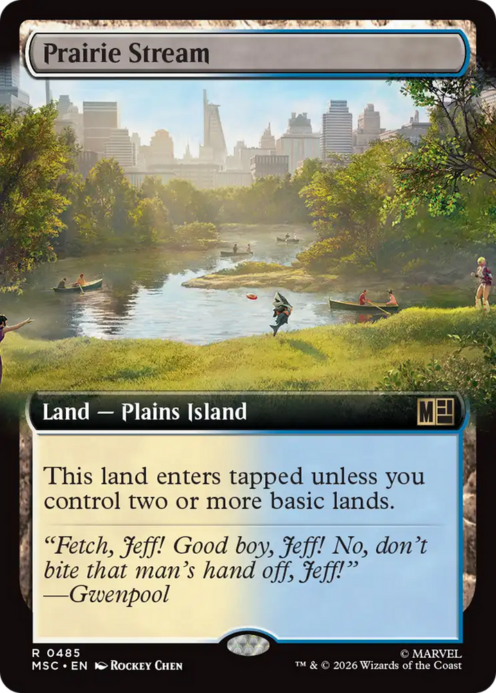 Prairie Stream (Extended Art) [Marvel Super Heroes Commander]