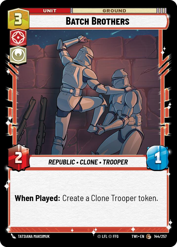 Batch Brothers (144/257) (144/257) [Twilight of the Republic]