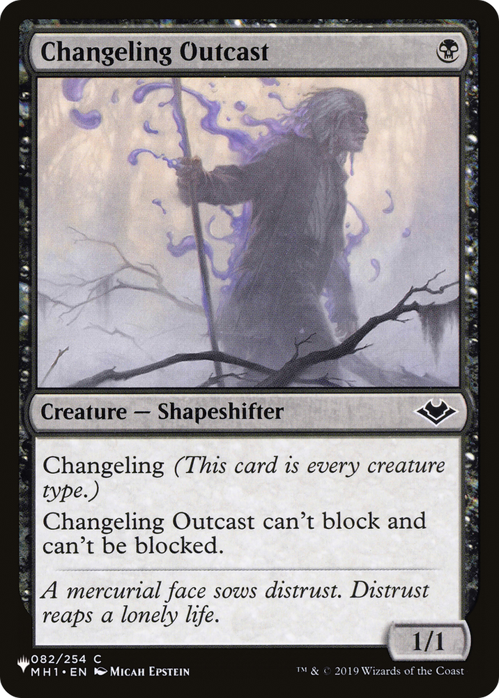 Changeling Outcast [The List]