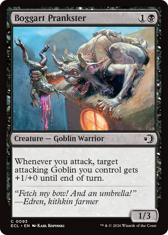 Boggart Prankster [Lorwyn Eclipsed]