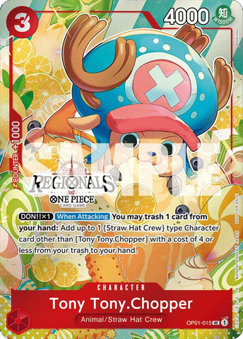 Tony Tony.Chopper (OP01-015) (Offline Regional 2024 Vol. 3) [One Piece Promotion Cards]