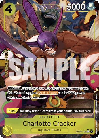 Charlotte Cracker (OP03-108) (Alternate Art) [Premium Booster -The Best-]