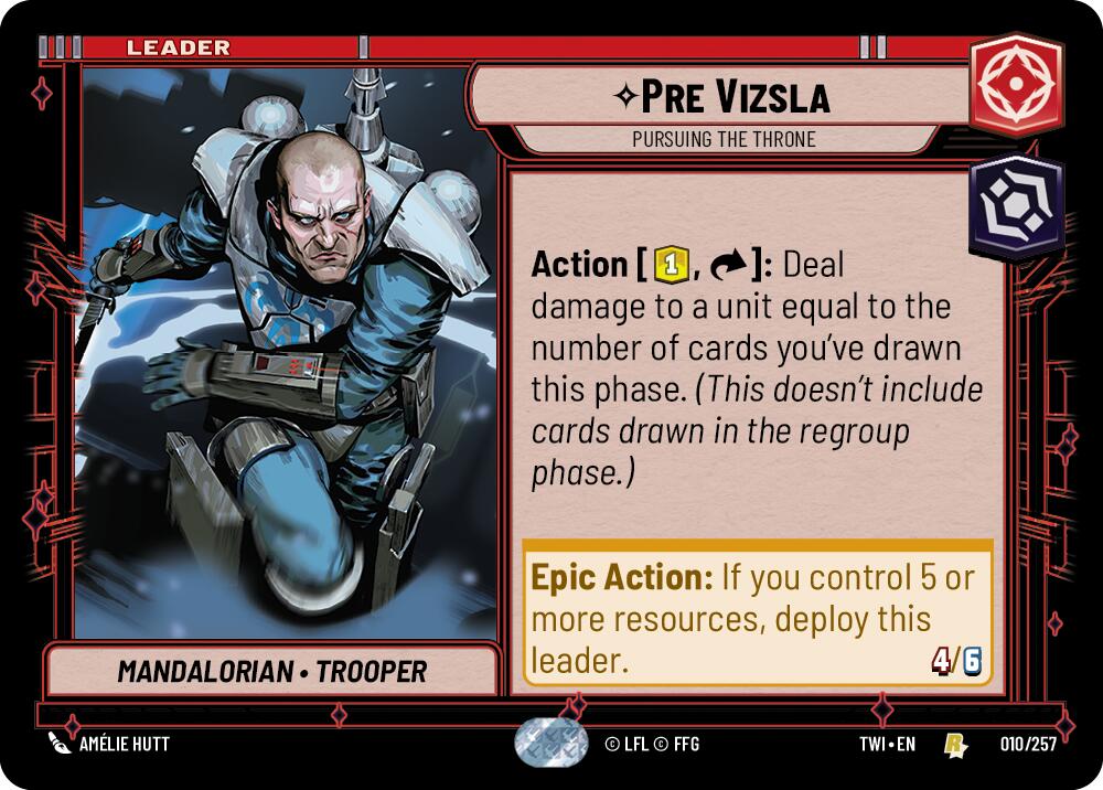 Pre Vizsla - Pursuing the Throne (010/257) (010/257) [Twilight of the Republic]