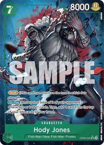 Hody Jones (OP06-035) (Alternate Art) [Premium Booster -The Best-]