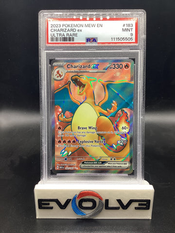 Charizard ex (183/165) [Pokemon Scarlet & Violet: 151] PSA 9