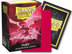 Dragon Shield: Standard 100ct Sleeves (Dual Matte) - Fury
