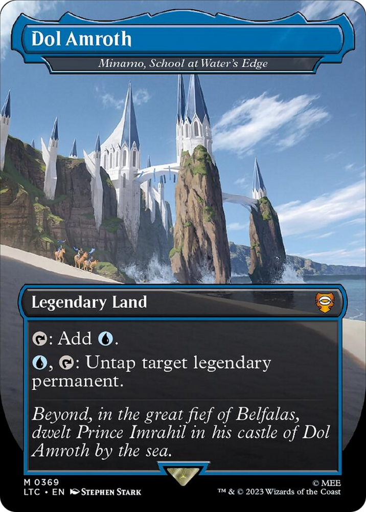 Dol Amroth - Minamo, School at Water's Edge (Borderless) [The Lord of the Rings: Tales of Middle-Earth Commander]