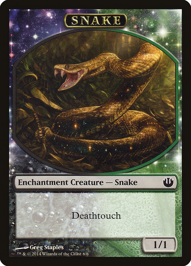 Snake Token [Journey into Nyx Tokens]