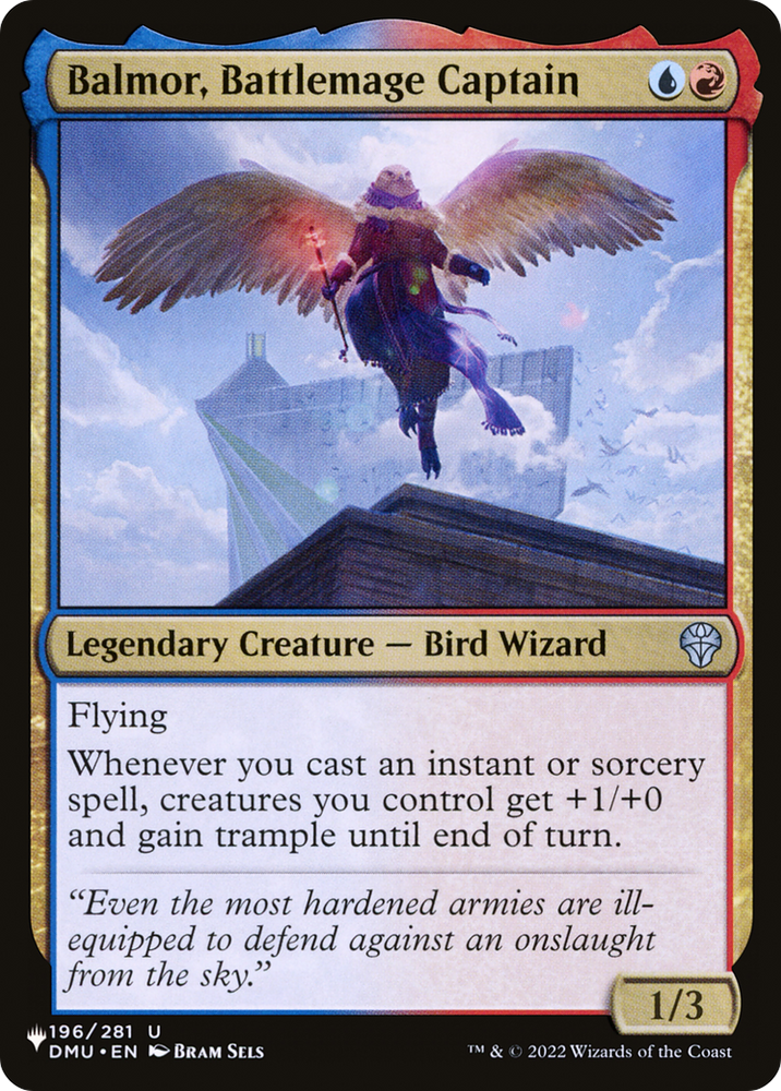 Balmor, Battlemage Captain [The List]