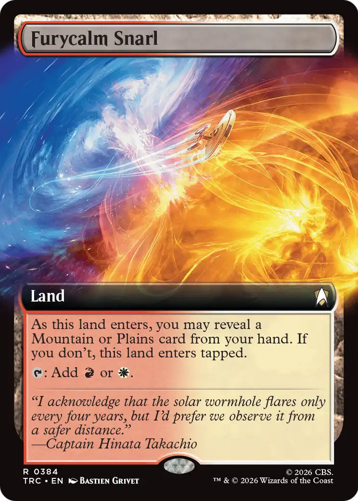 Furycalm Snarl (Extended Art) [Star Trek Commander]