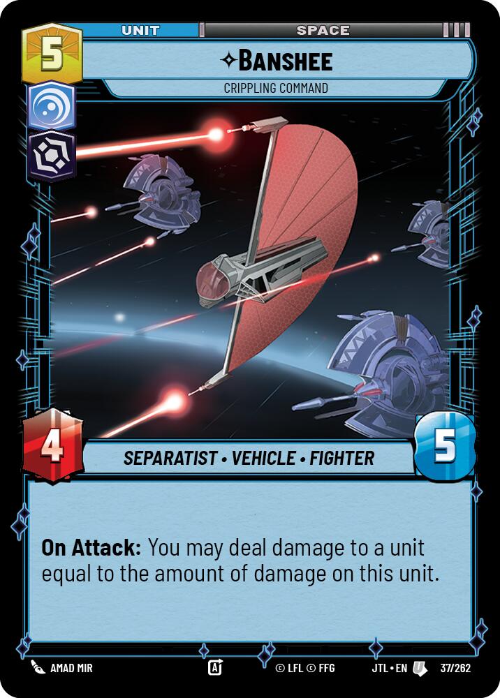 Banshee - Crippling Command (037/262) (037/257) [Jump to Lightspeed]