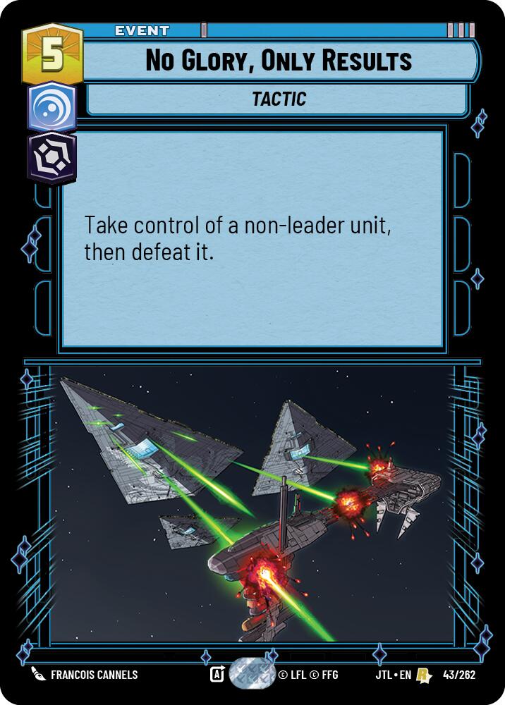 No Glory, Only Results (043/262) (043/257) [Jump to Lightspeed]
