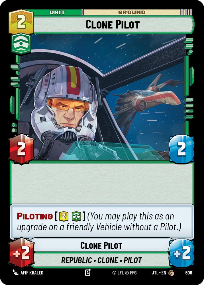 Clone Pilot (606) (606) [Jump to Lightspeed]