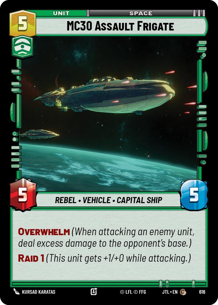 MC30 Assault Frigate (616) (616) [Jump to Lightspeed]