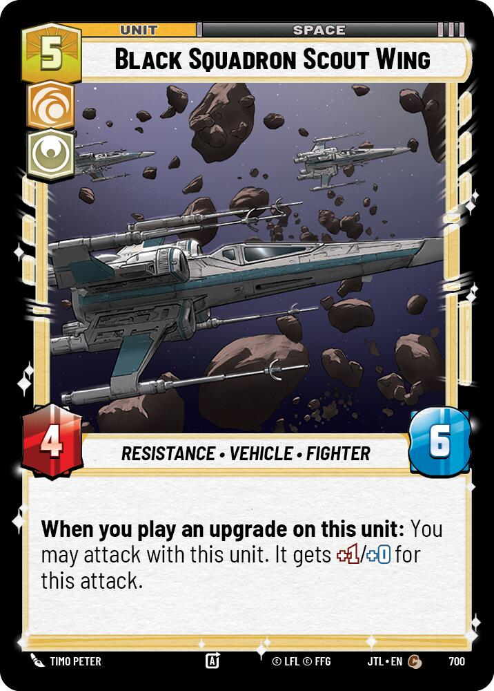 Black Squadron Scout Wing (700) (700) [Jump to Lightspeed]