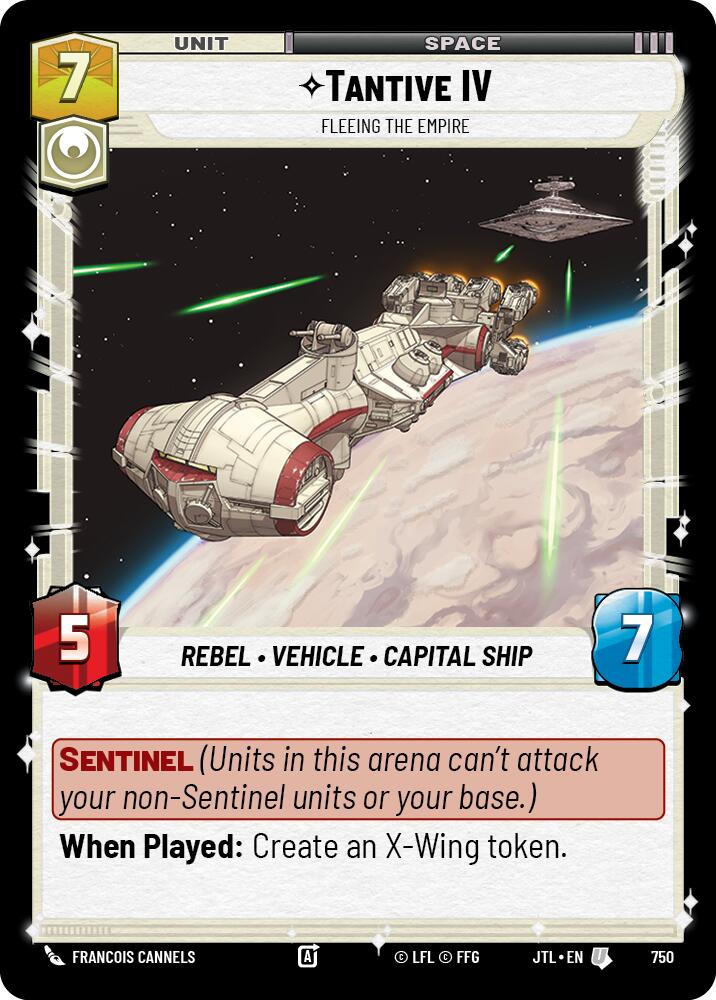 Tantive IV - Fleeing the Empire (750) (750) [Jump to Lightspeed]