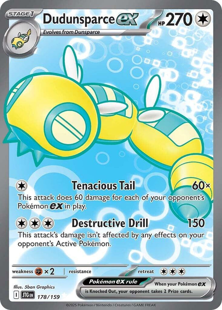 Dudunsparce ex (178/159) [Scarlet & Violet: Journey Together]