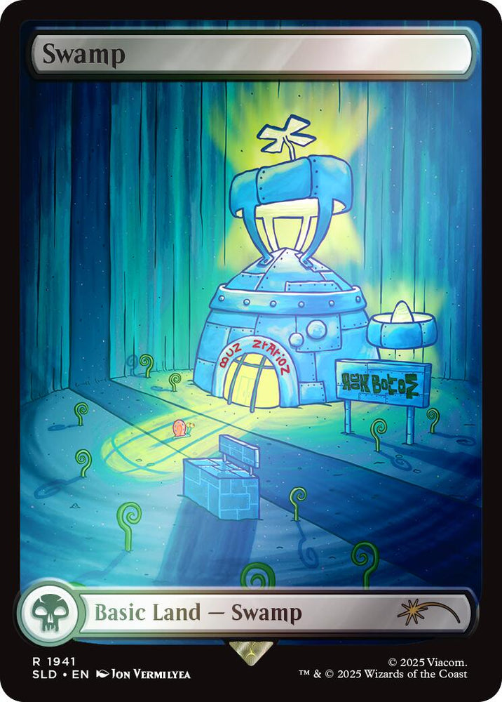 Swamp (1941) (Rainbow Foil) [Secret Lair Drop Series]