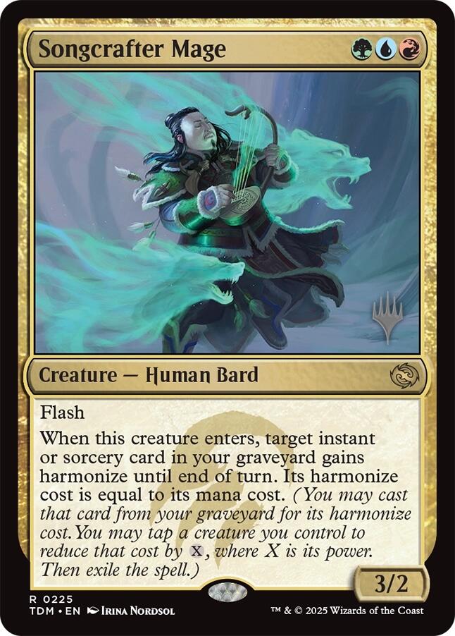 Songcrafter Mage (Promo Pack) [Tarkir: Dragonstorm Promos]