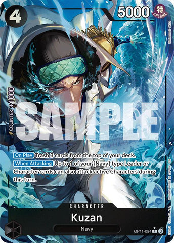 Kuzan (OP11-084) (Alternate Art) [A Fist of Divine Speed]