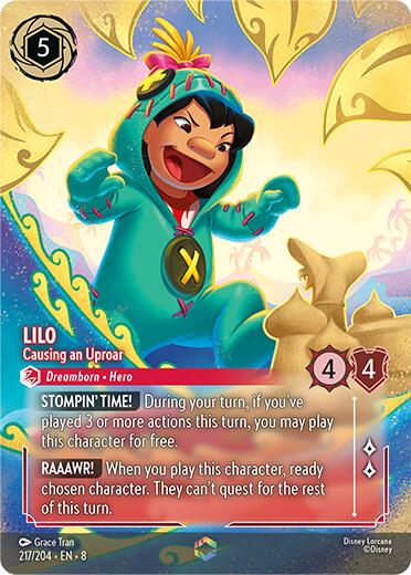 Lilo - Causing an Uproar (Enchanted) (217/204) [Reign of Jafar]