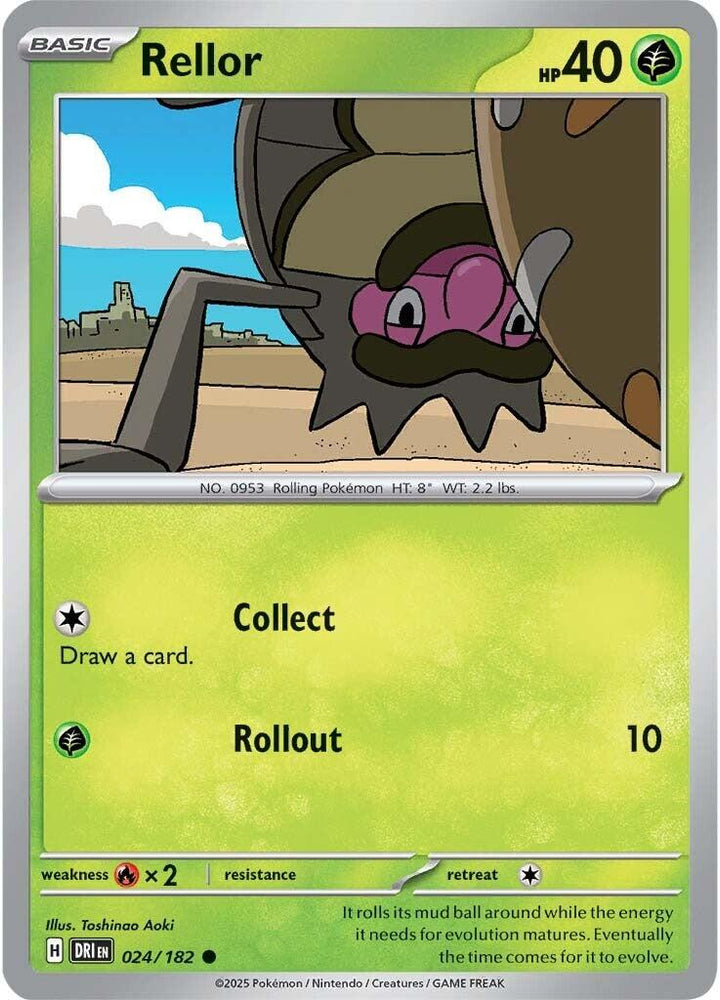 Rellor (024/182) [Scarlet & Violet: Destined Rivals]