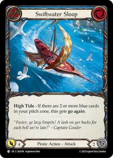 Swiftwater Sloop (Blue) [SEA168] (High Seas)
