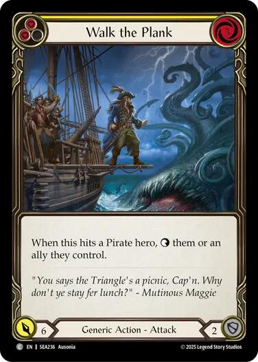 Walk the Plank (Yellow) [SEA236] (High Seas)
