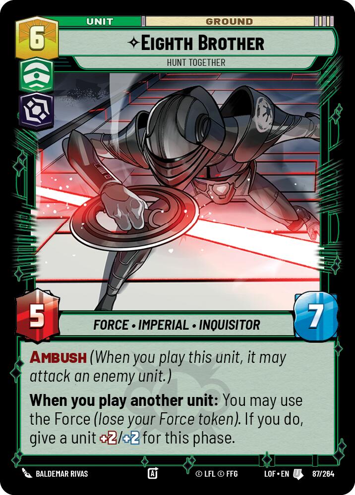 Eighth Brother - Hunt Together (87/264) (87/264) [Legends of the Force]