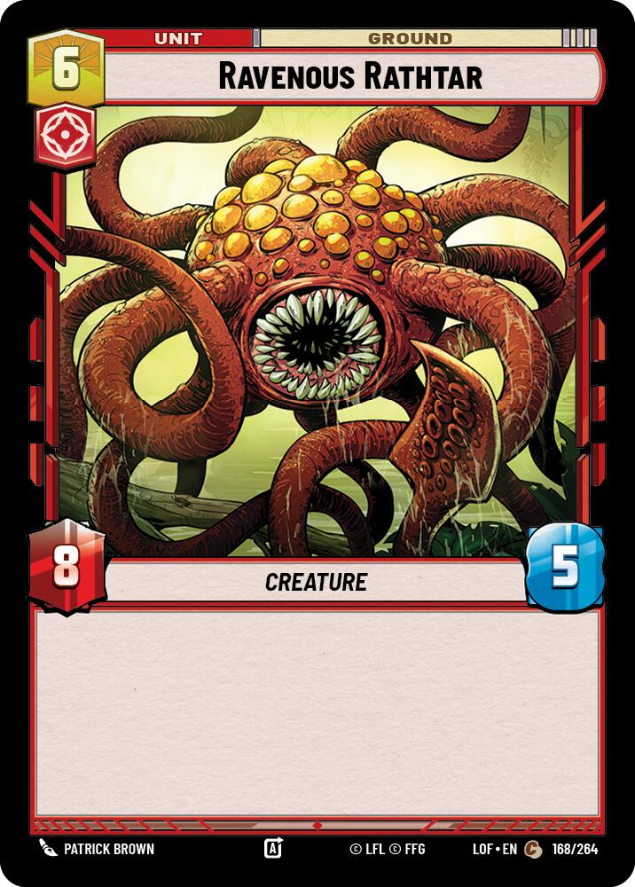 Ravenous Rathtar (168/264) (168/264) [Legends of the Force]