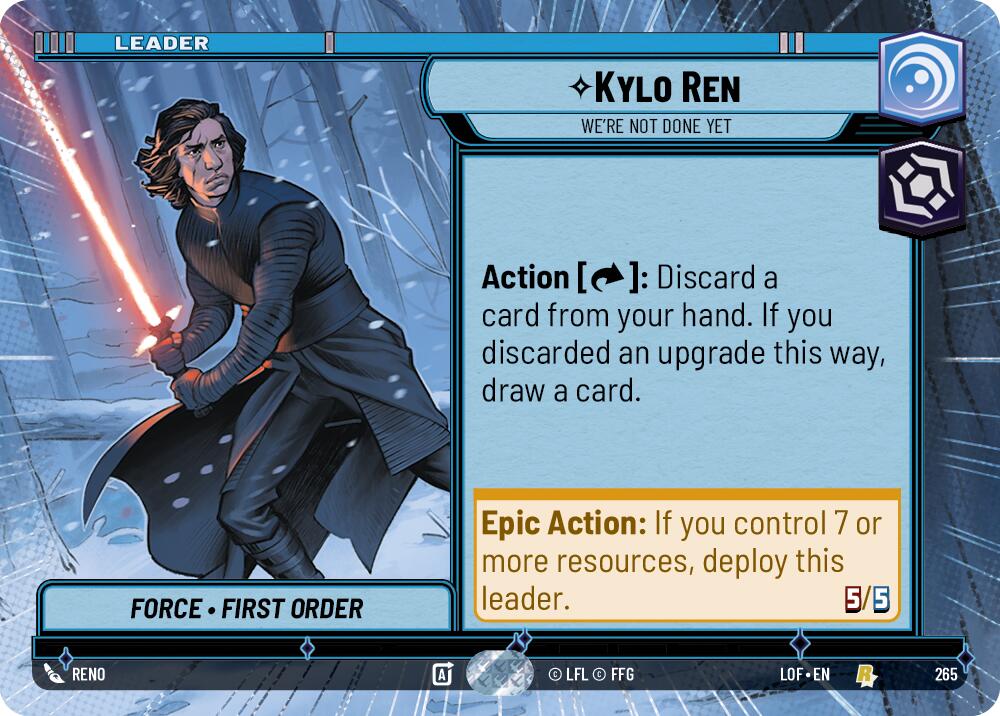 Kylo Ren - We're Not Done Yet (265) (Hyperspace) (265) [Legends of the Force]