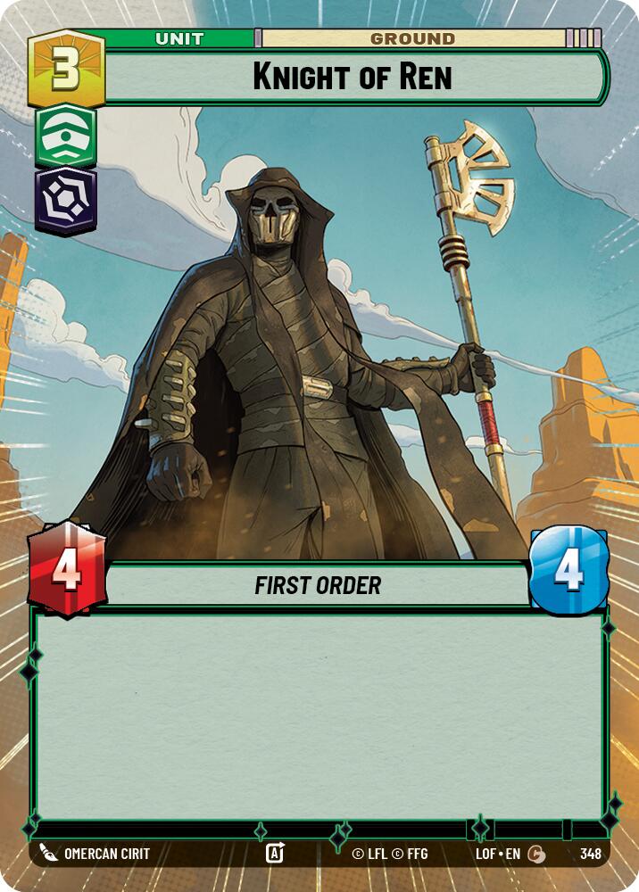 Knight of Ren (348) (Hyperspace) (348) [Legends of the Force]