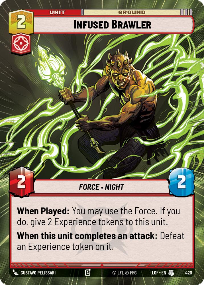 Infused Brawler (420) (Hyperspace) (420) [Legends of the Force]