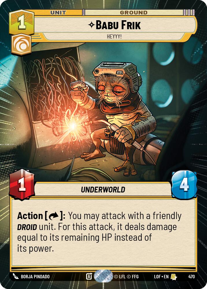 Babu Frik - Heyyy! (470) (Hyperspace) (470) [Legends of the Force]