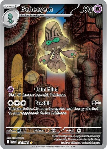 Beheeyem (121/086) [Scarlet & Violet: Black Bolt]
