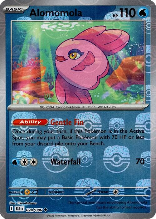 Alomomola (024/086) (Master Ball Pattern) [Scarlet & Violet: Black Bolt]