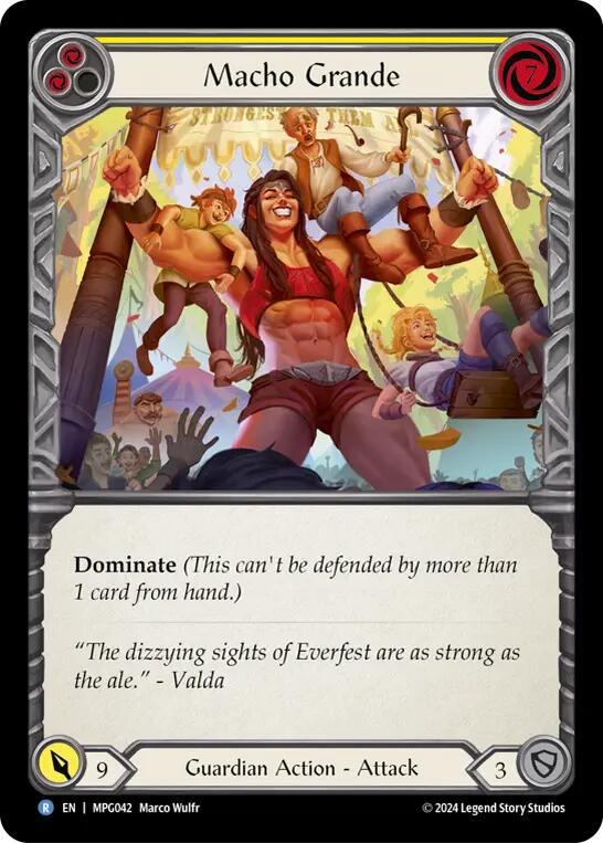Macho Grande (Yellow) [MPG042] (Mastery Pack Guardian)
