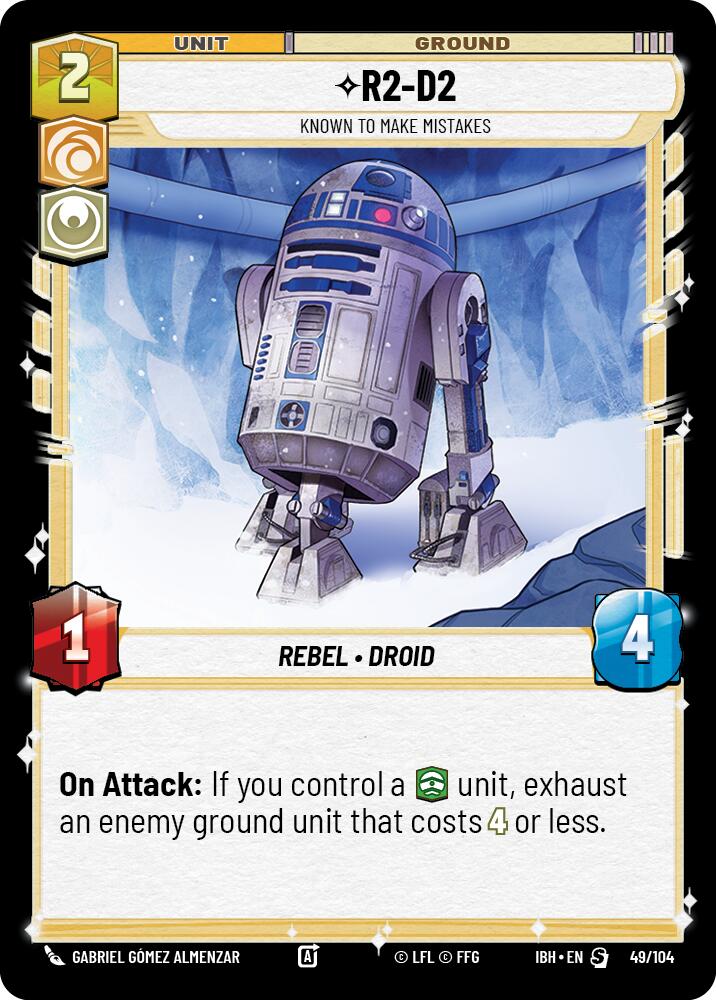 R2-D2 (49/104) - Known to Make Mistakes (49/104) [Intro Battle: Hoth]