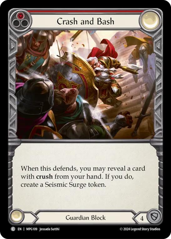 Crash and Bash (Red) [MPG109] (Mastery Pack Guardian)