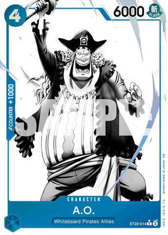 A.O. (ST22-014) (Parallel) [Starter Deck: Ace & Newgate]