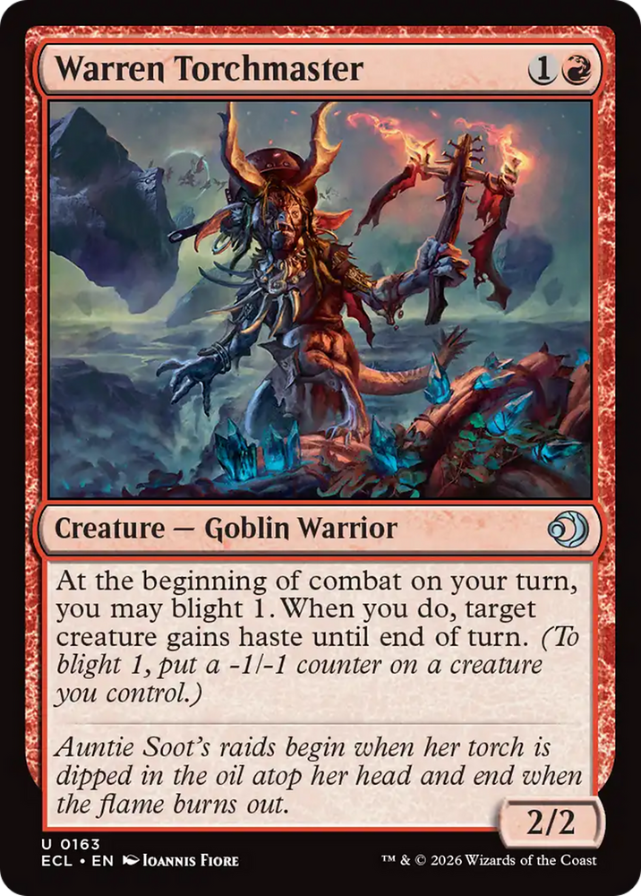 Warren Torchmaster [Lorwyn Eclipsed]